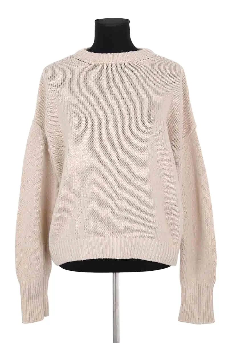 Pull Roseanna Beige en Synthétique, taille M - Seconde Main