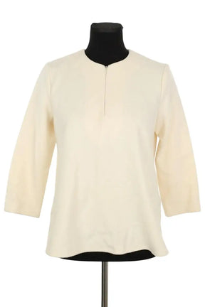 Pull Roseanna Blanc en Laine, taille S - Seconde Main
