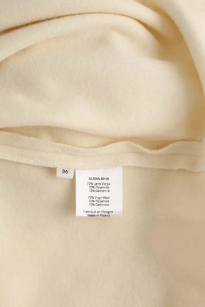 Pull Roseanna Blanc en Laine