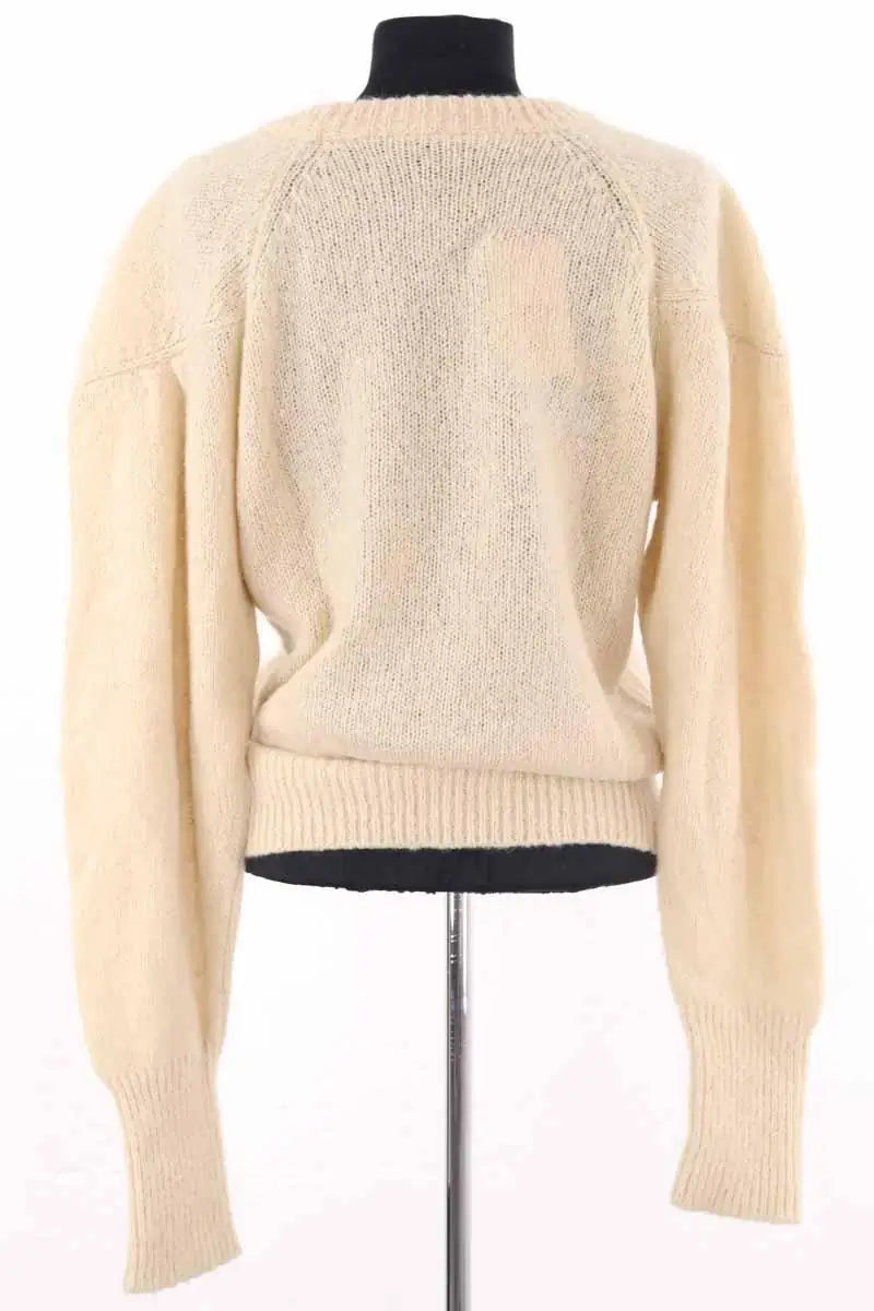 Pull Roseanna Ecru en Synthétique