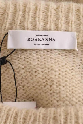 Pull Roseanna Ecru en Synthétique