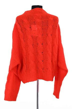 Pull Roseanna Orange en Synthétique