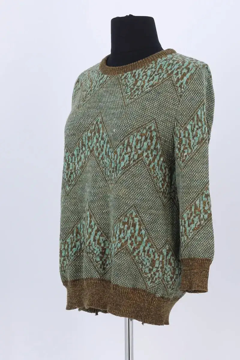 Pull Roseanna Vert en Lin