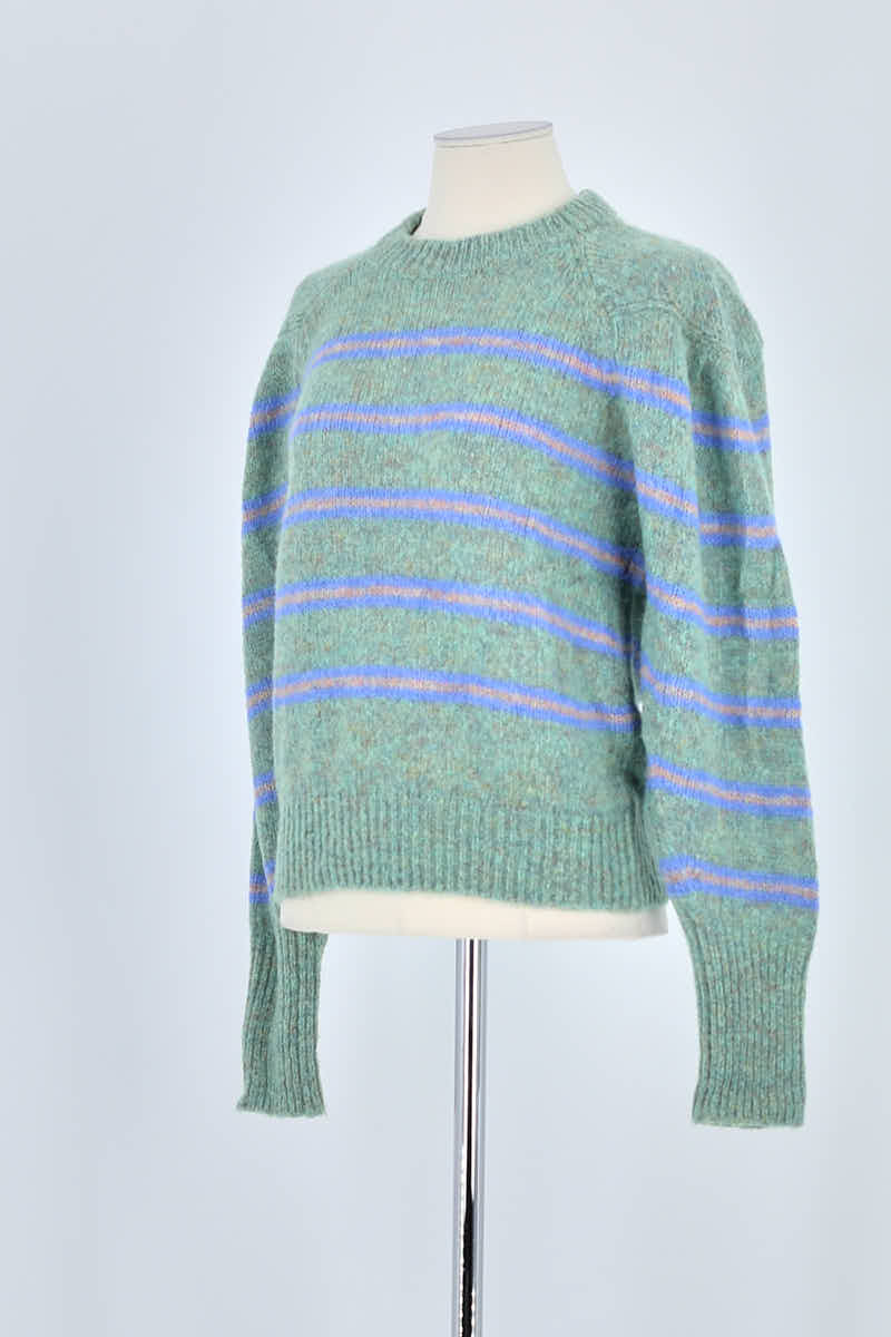 Pull Roseanna Vert en Polyamide