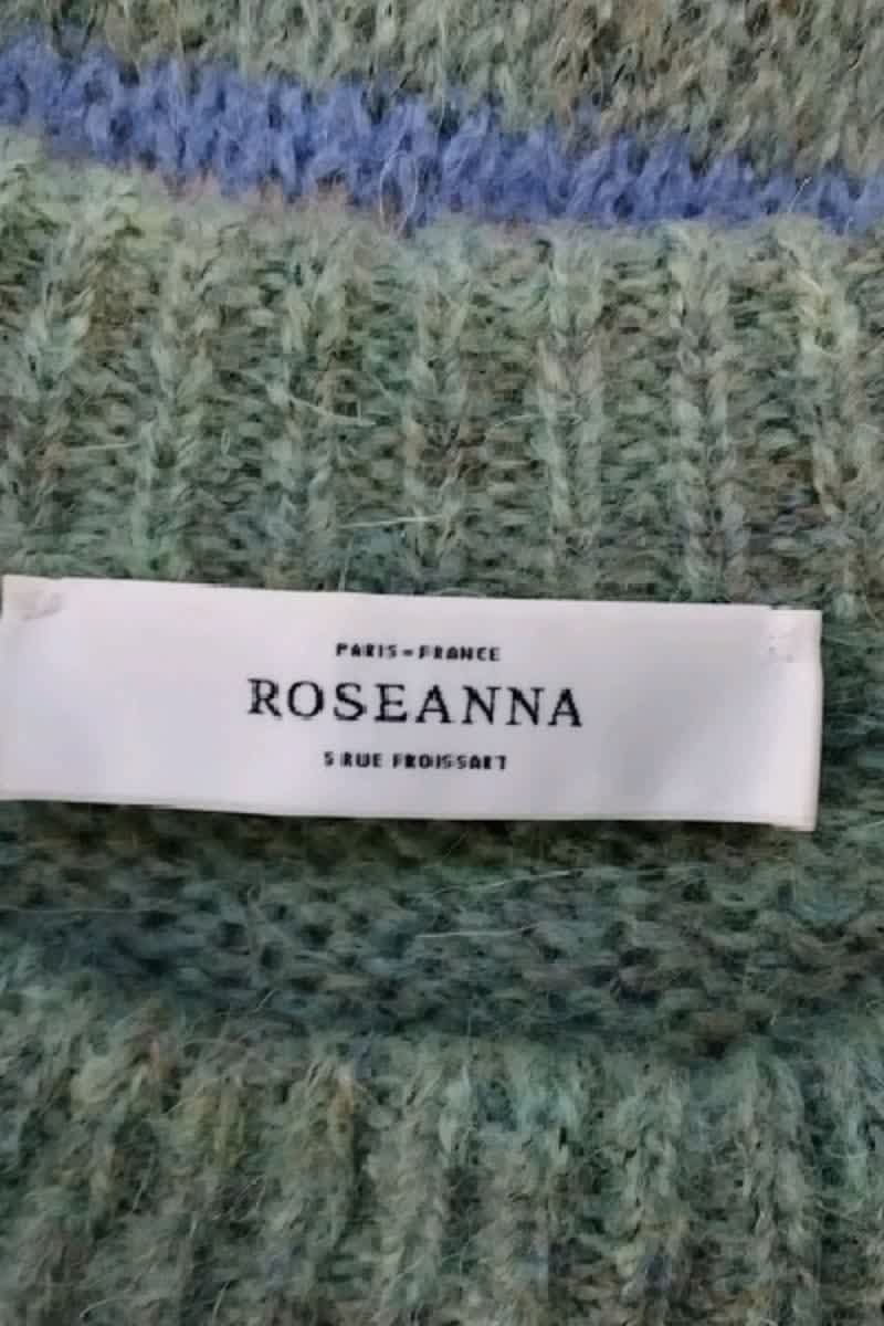 Pull Roseanna Vert en Polyamide
