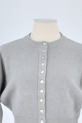 Pull Rouje Gris en Laine