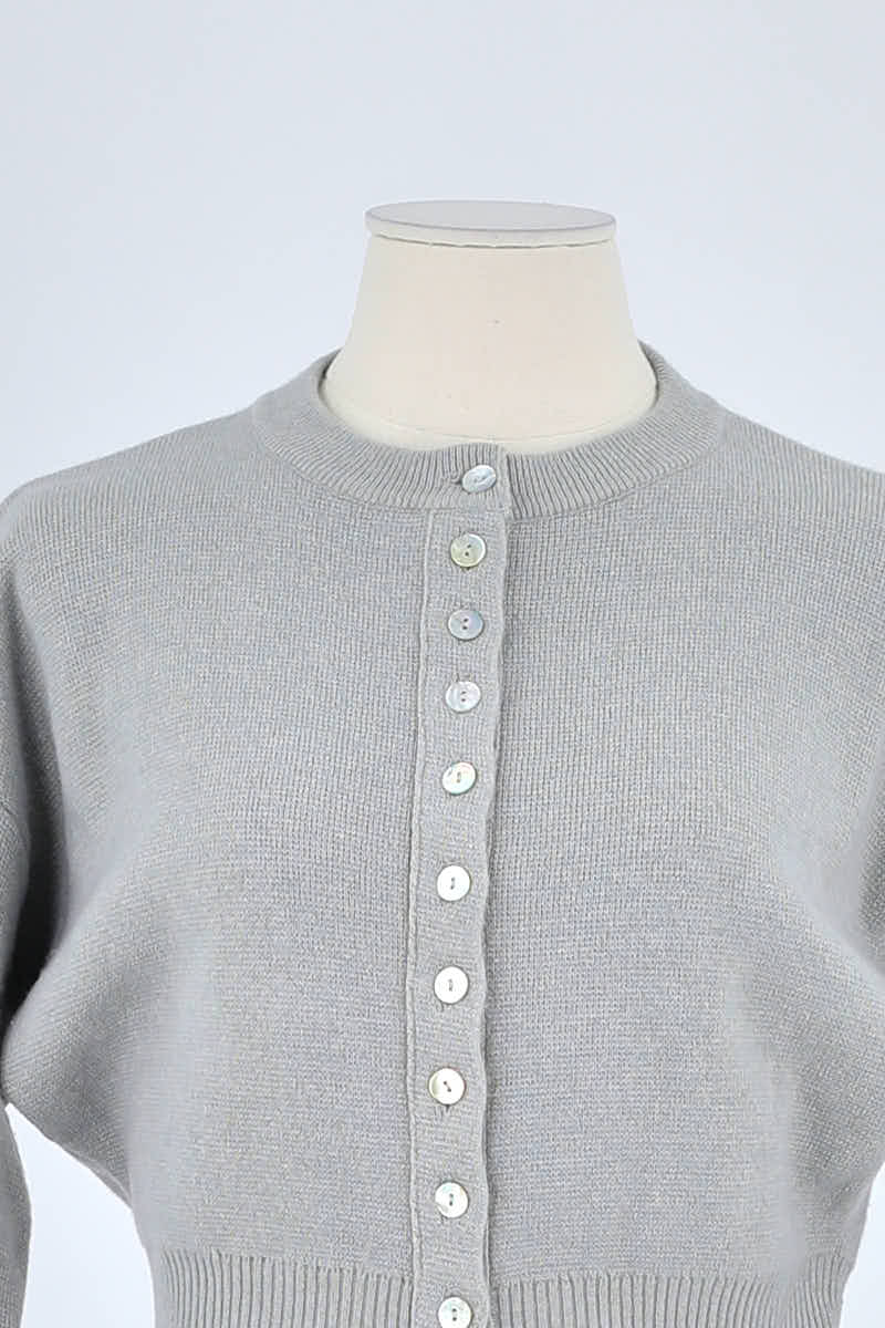 Pull Rouje Gris en Laine