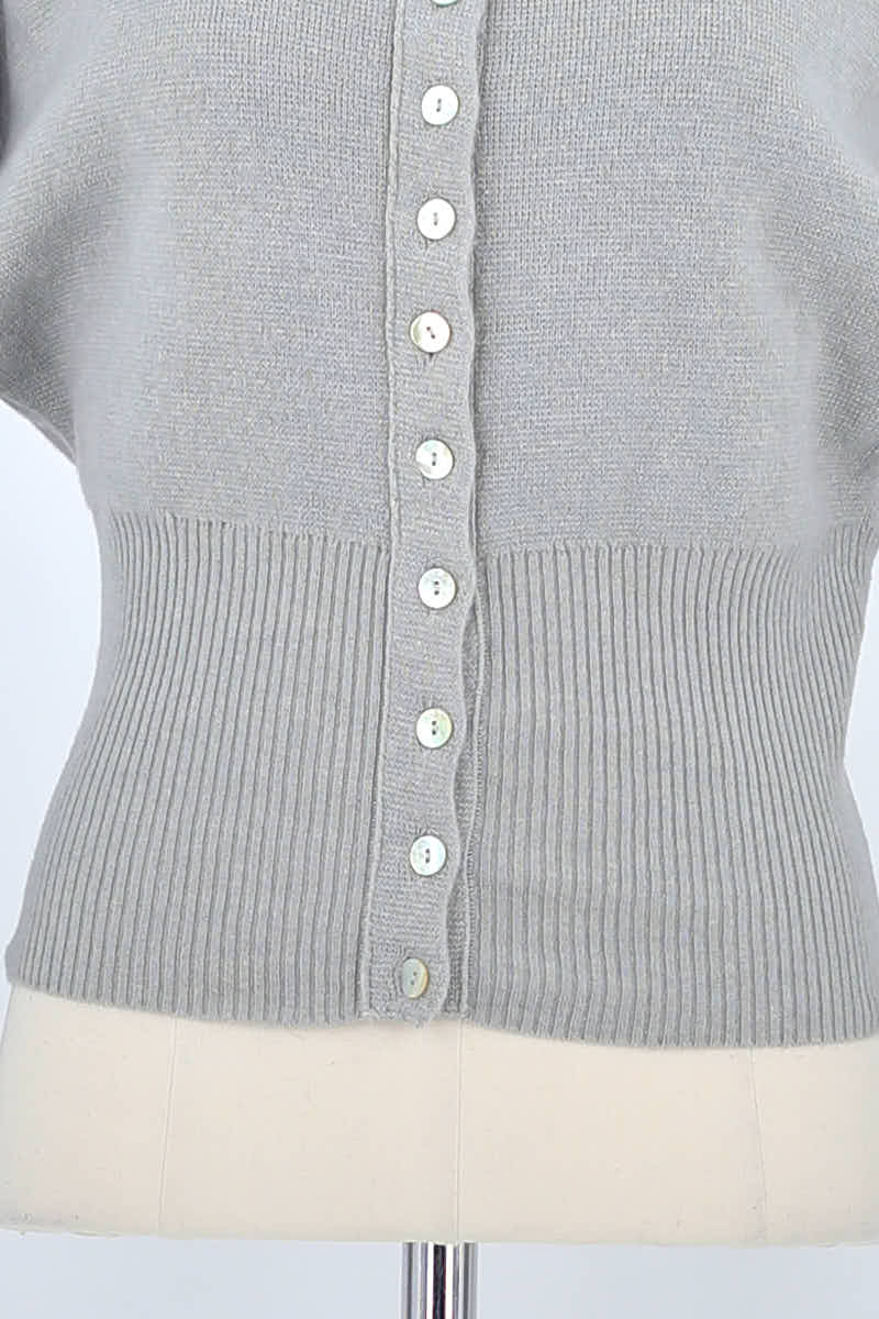 Pull Rouje Gris en Laine