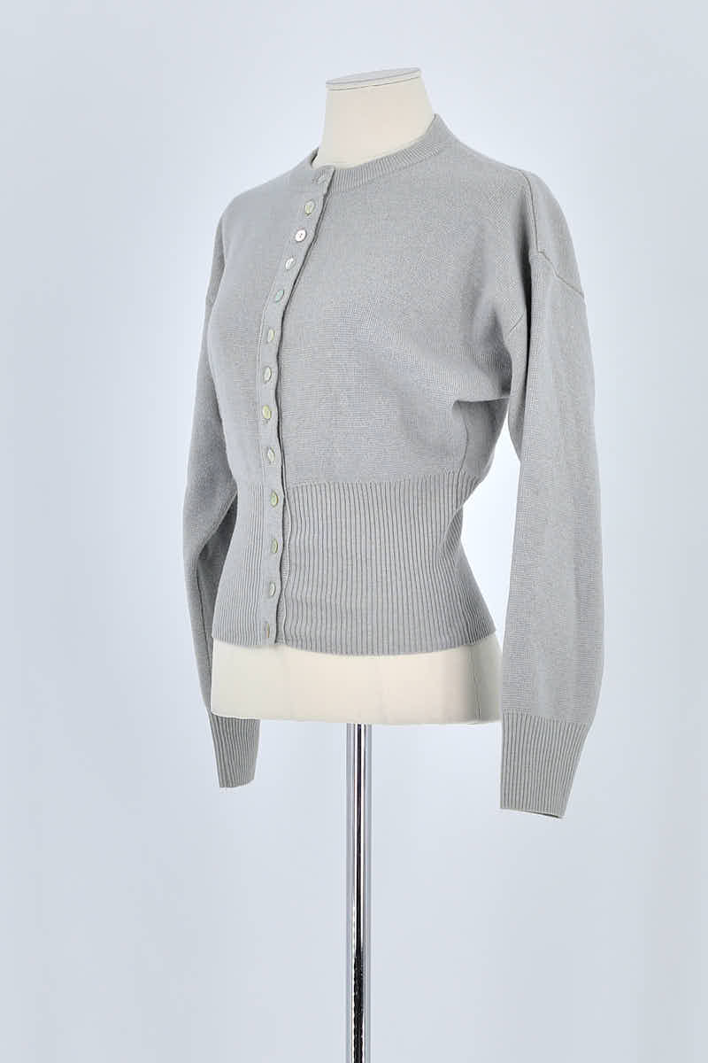 Pull Rouje Gris en Laine