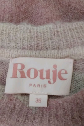 Pull Rouje Rose en Laine