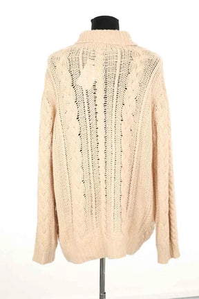 Pull Ryan Roche Beige en Cachemire