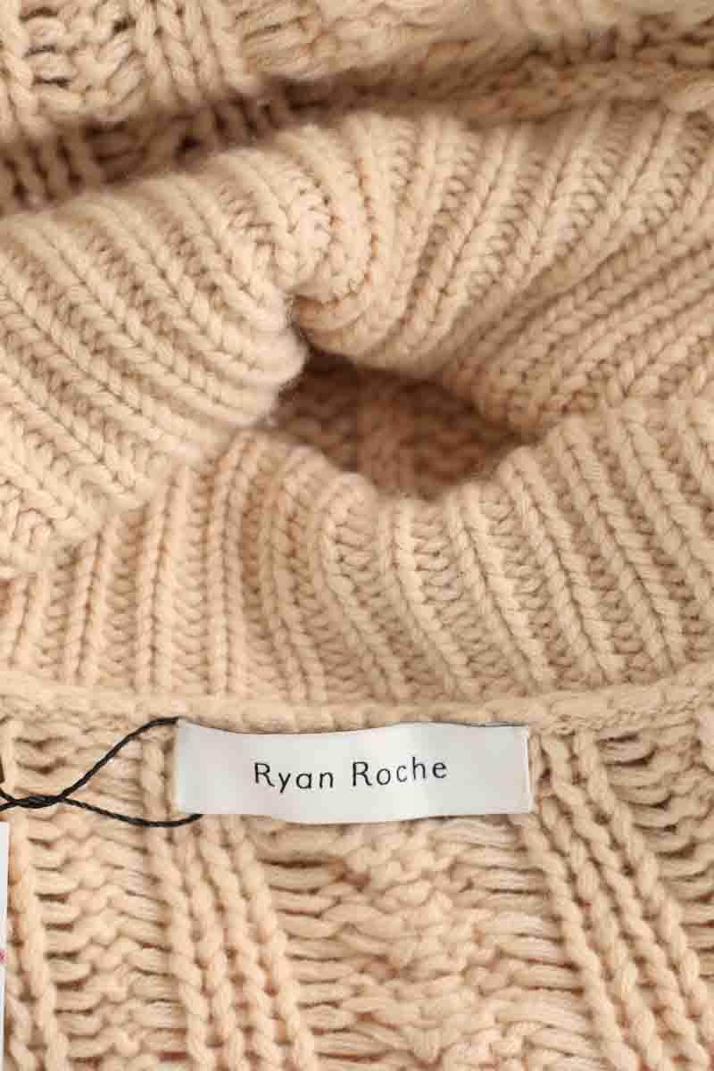 Pull Ryan Roche Beige en Cachemire