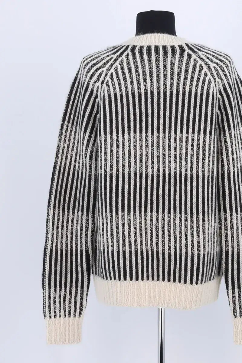 Pull Saint Laurent Blanc en Laine