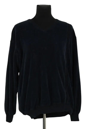 Pull Saint Laurent Bleu en Coton, taille L - Seconde Main