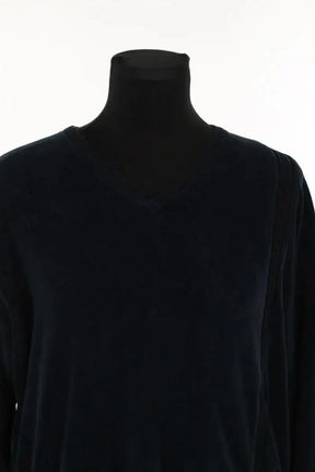 Pull Saint Laurent Bleu en Coton