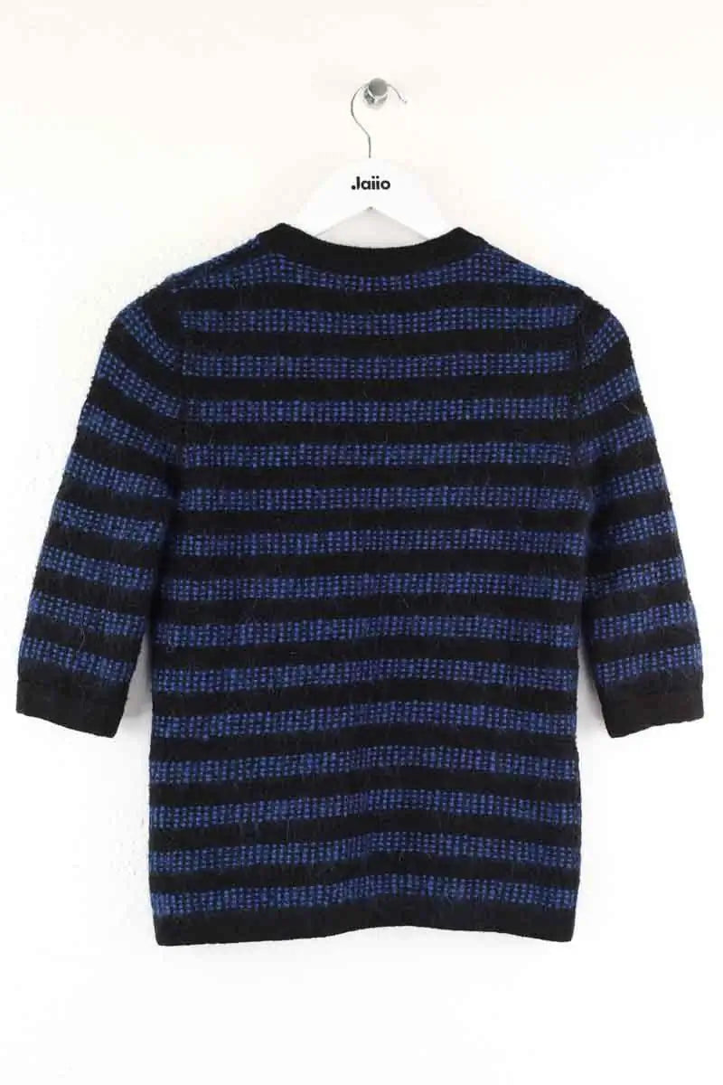 Pull Saint Laurent Bleu en Coton