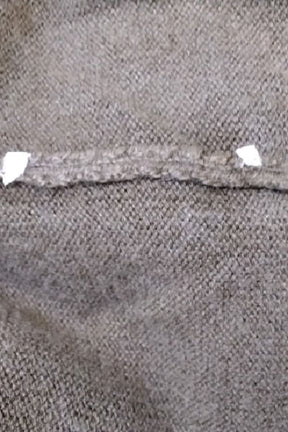 Pull Saint Laurent Kaki en Laine