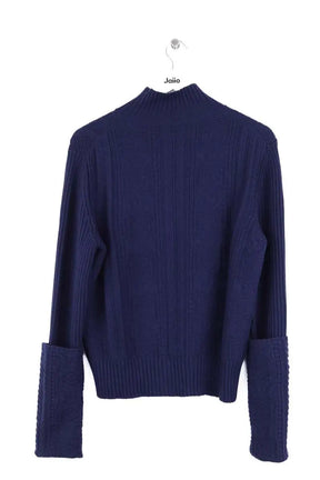 Pull Salvatore Ferragamo Marine en Laine