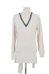 Pull Sandro Beige en Laine, taille M - Seconde Main