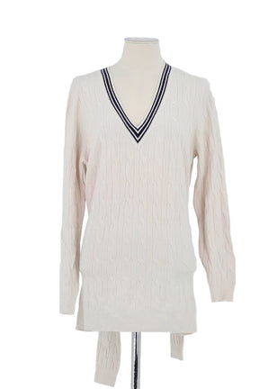 Pull Sandro Beige en Laine, taille M - Seconde Main