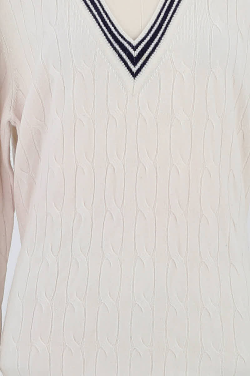 Pull Sandro Beige en Laine