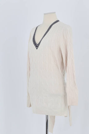 Pull Sandro Beige en Laine