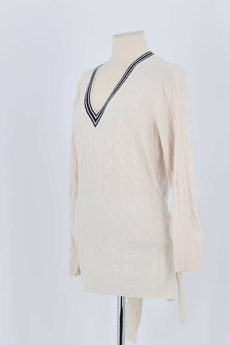Pull Sandro Beige en Laine