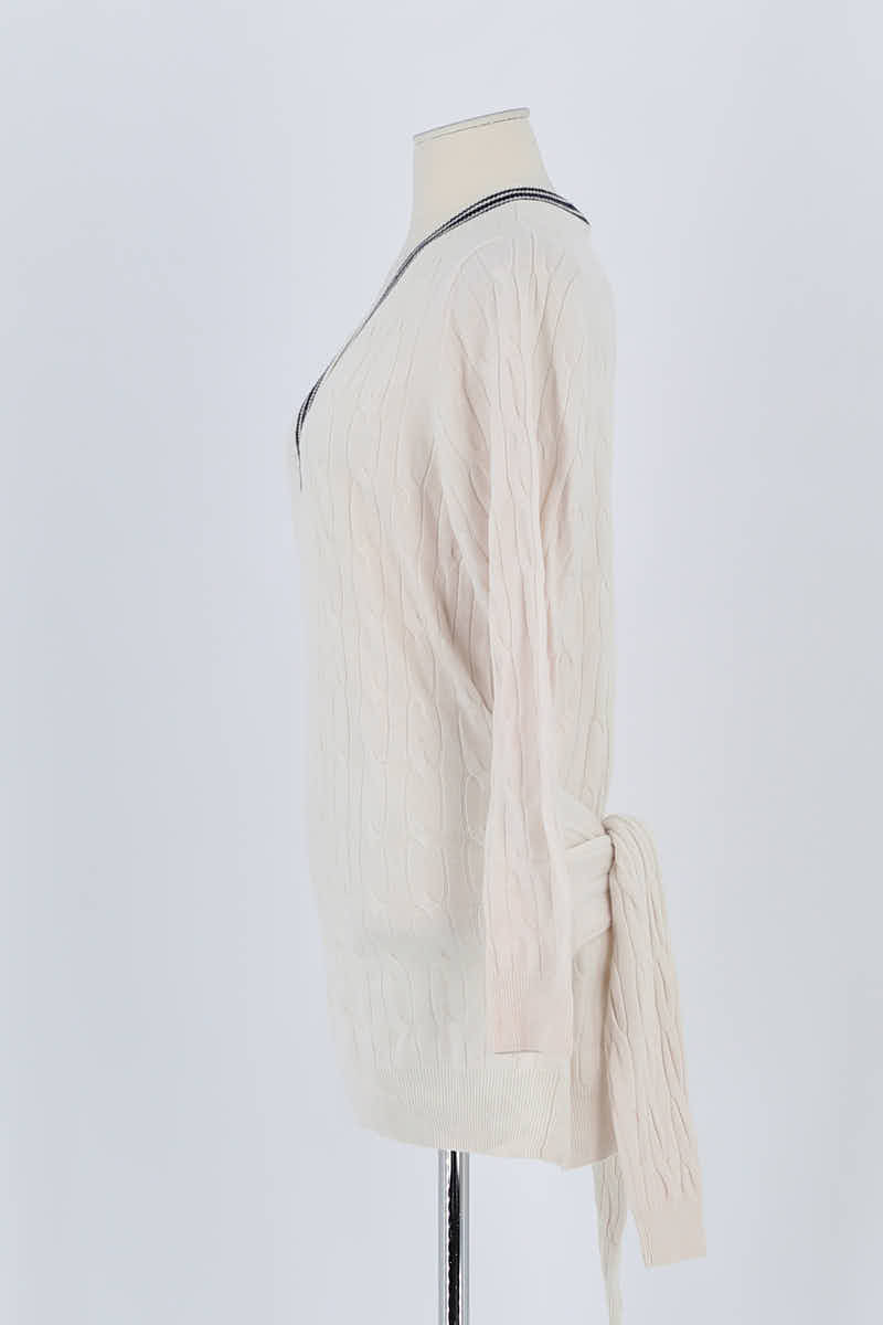 Pull Sandro Beige en Laine