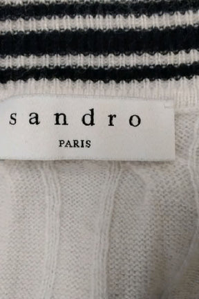 Pull Sandro Beige en Laine