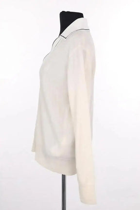 Pull Sandro Beige en Laine