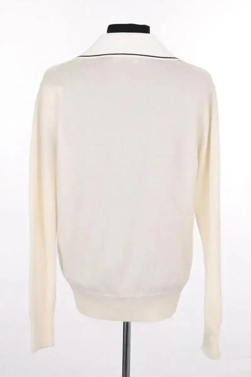 Pull Sandro Beige en Laine