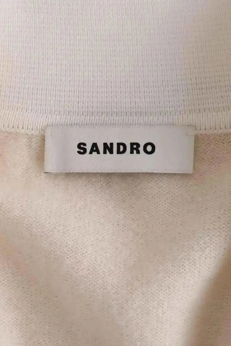 Pull Sandro Beige en Laine