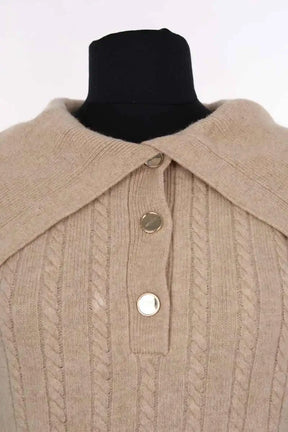 Pull Sandro Beige en Laine