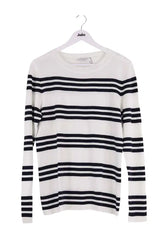 Pull Sandro Blanc en Coton, taille S - Seconde Main