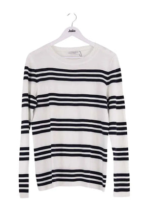 Pull Sandro Blanc en Coton, taille S - Seconde Main