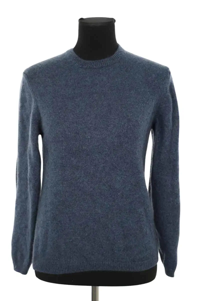 Pull Sandro Bleu en Cachemire, taille L - Seconde Main