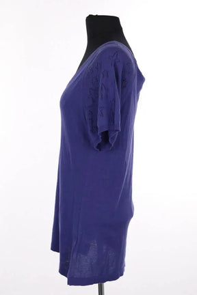 Pull Sandro Bleu en Coton