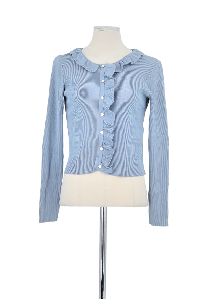 Pull Sandro Bleu en Viscose, taille M - Seconde Main
