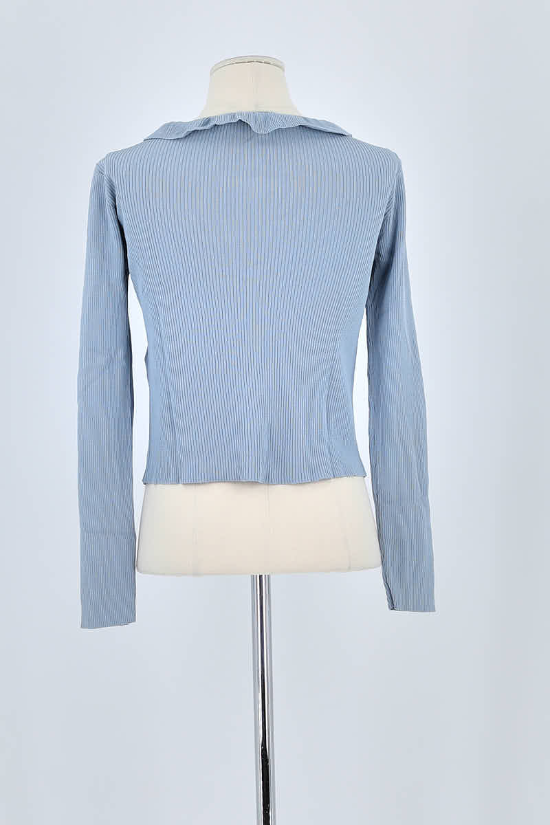 Pull Sandro Bleu en Viscose
