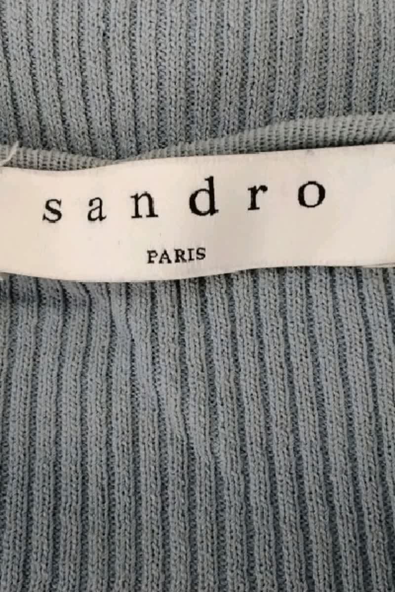 Pull Sandro Bleu en Viscose