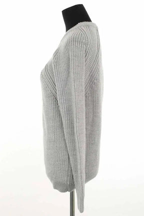 Pull Sandro Gris en Laine