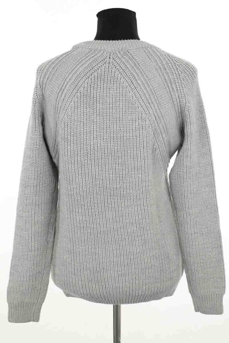 Pull Sandro Gris en Laine