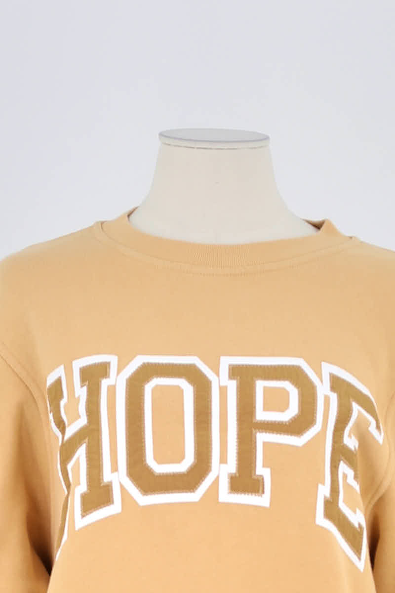 Pull Sandro Jaune en Coton