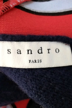 Pull Sandro Marine en Laine