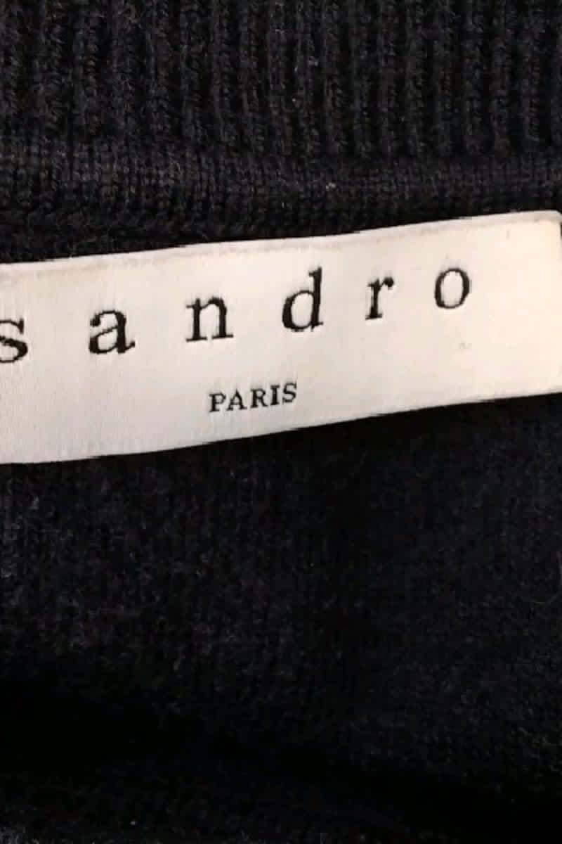 Pull Sandro Marine en Viscose