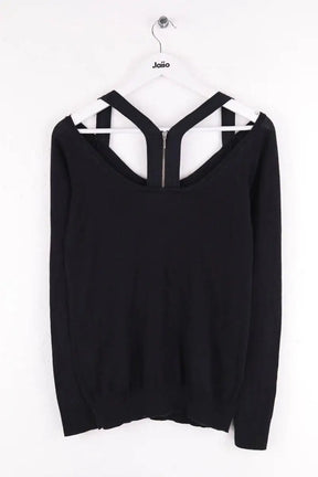 Pull Sandro Noir en Soie