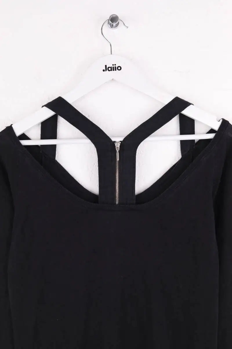 Pull Sandro Noir en Soie