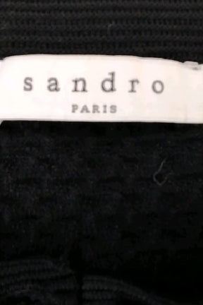 Pull Sandro Noir en Viscose