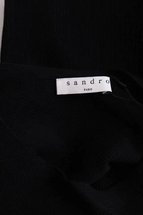 Pull Sandro Noir en Viscose