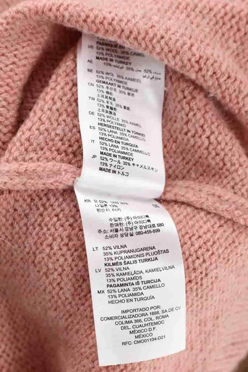 Pull Sandro Rose en Laine
